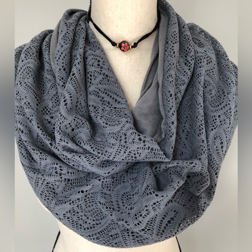 Target Grey Infinity Casual Scarf